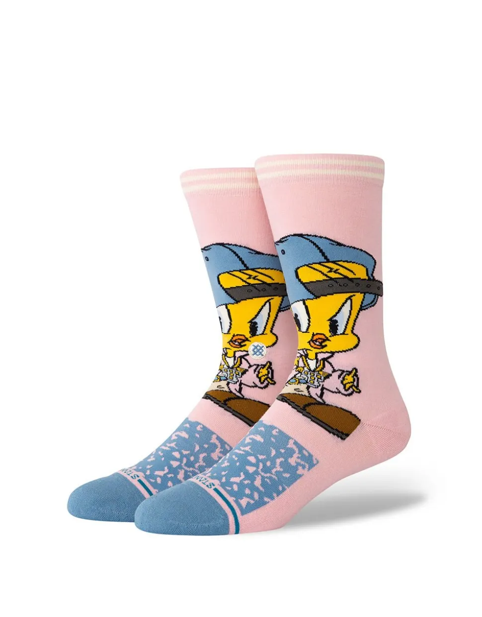 LOONEY TUNES X STANCE TWEETY CREW SOCKS