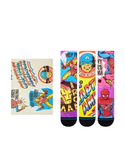 MARVEL X STANCE CREW SOCKS BOX SET