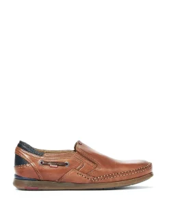 Men leather loafers MARINER 9883