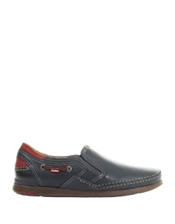 Men leather loafers MARINER 9883