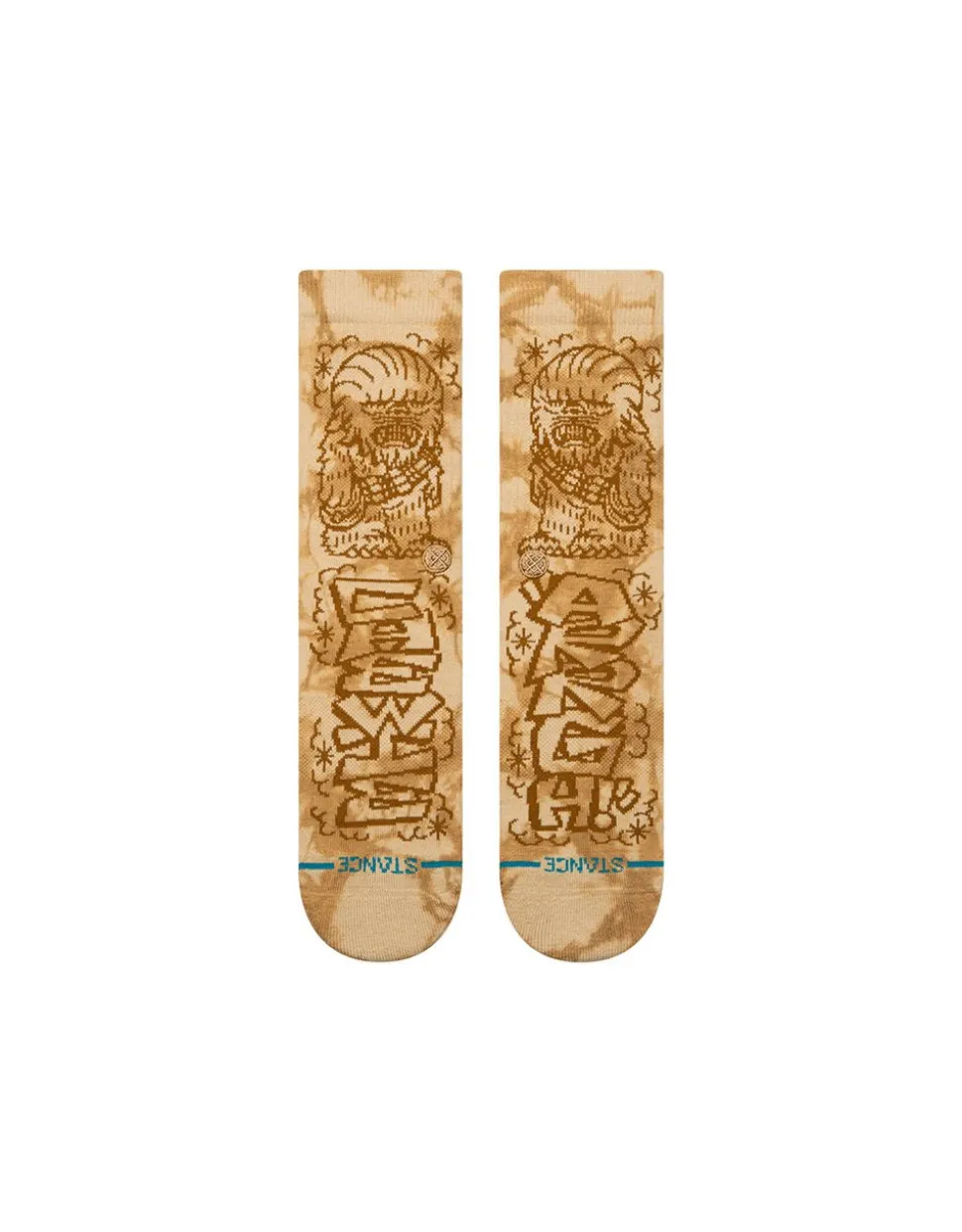 STAR WARS BY DJ JAVIER X STANCE CHEWIE CREW SOCKS