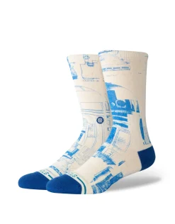 STAR WARS X STANCE R2 D2 CREW SOCKS