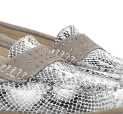 Women leather loafers BRUNI F0806