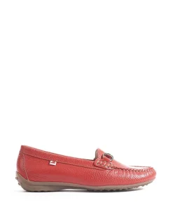 Women leather loafers BRUNI F0442