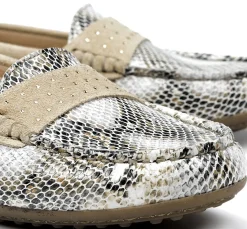 Women leather loafers BRUNI F0806