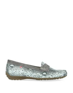 Women leather loafers BRUNI F0806