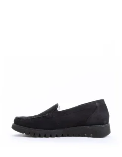 Women leather loafers HABEA 926501