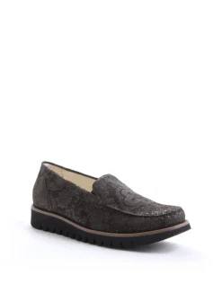 Women leather loafers HABEA 926501