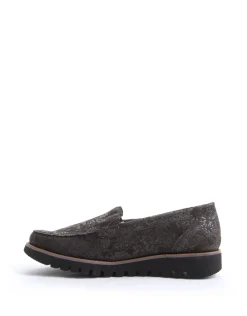 Women leather loafers HABEA 926501
